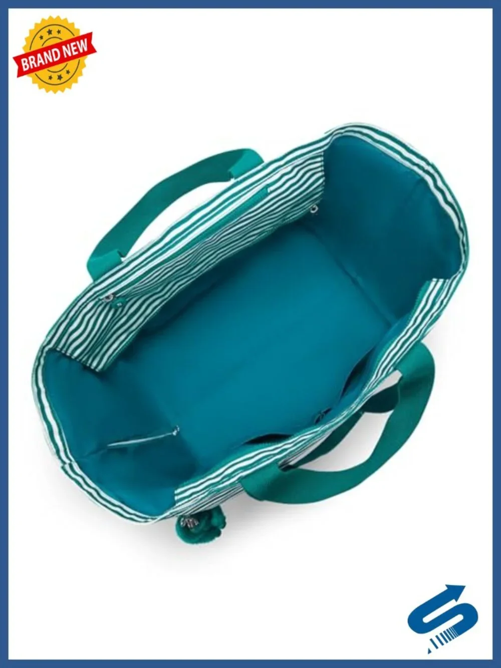 Nylon Fashion Backpack with Laptop Compartment Crossbody Strap